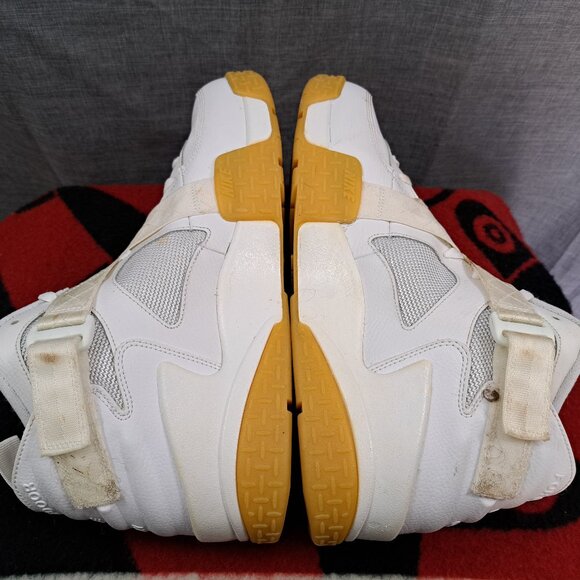 %Size 13 Nike Air Raid White Gum White Basketball Shoes DJ5974-100 Men / A 22